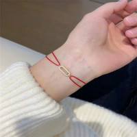Luxury French Jewelry 925 Sterling Silver MOVE UNO CORD BRACELET Adjustable Multiple Colors Available Free Shipping