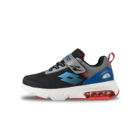 【LOTTO】童鞋 ARIA LITE 氣墊跑鞋(灰藍紅-LT4AKR5946)