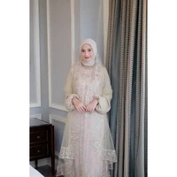 Lulla Dress by Sarah The Label - Free Hijab XL Nude Beige