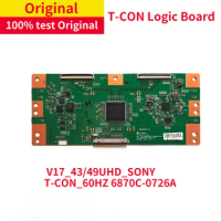 Test Good Quality Original Power Board for TV 6870C-0726A V17_4349UHD_SONY_T-CON_60HZ T-con board 68