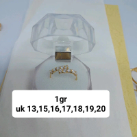 cincin permata 8. 1gram