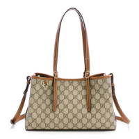 【GUCCI 古馳】GG Emblem托特包