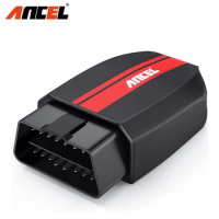 ANCEL BD200 OBD2 Scanner Bluetooth 5.0 OBD2 Code Reader Engine Fault Battery Test Car Diagnostic Tools for Android IOS iPad
