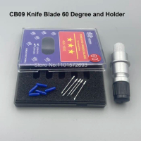 11PC Cutter Plotter CE5000 Knife Blade Holder for Graphtec CB09 CB09U CE6000 FC8000 FC8600 Cutting Cemented Carbide Blade Device