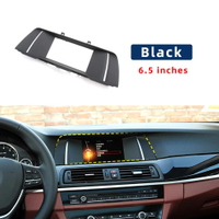 aimey สำหรับ BMW 5 Series F10 F18 ID4 กรอบวิทยุสีดำเปียโนพร้อมจอแสดงผล LCD กรอบตกแต่งหน้าจอ 10.25 นิ