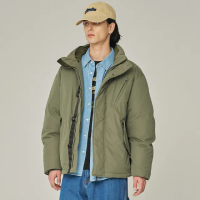 【Superdry】韓版 中性款 男女適穿 羽絨外套 CN Utility Duck Down(卡其綠)