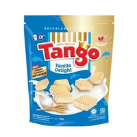 TANGO Wafer Vanila 100 gr --- TANGO WAFER VANILLA DELIGHT POUCH 100GR