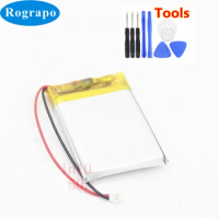 New 3.7V 600mAh Li-Polymer Battery For XDUOO X2 Player Accumulator with 2-wire Plug+tools