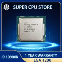 Intel Core i9-10900K NEW i9 10900K 3,7 ГГц десятиядерный, двадцать потоков, процессор L3 = 20M 125W LGA 1200 новый