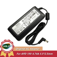 For Intel NUC APD 90W New AC Power Supply Adapter Mini PC Charger 19V 4.74A 90W DA-90C19 DA-90J19 NB-90A19 NB-90B19 FSP090-DMBF1