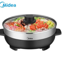 Midea Korean style Home MC-DY32Power301 4.5L Hot Pot Frying Machine Electric Stove Cooker Frying Grilled Fish Pan braise stew