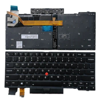 US Laptop Keyboard for Lenovo Thinkpad X280 A285 X395 X390