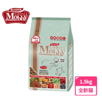 Mobby 莫比 愛貓無穀配方 鹿肉鮭魚(1.5公斤)