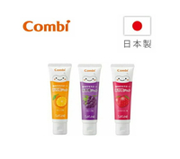 【愛吾兒】日本 Combi teteo 幼童含氟牙膏 橘子/草莓/葡萄 日本製造