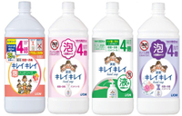 日本【Lion】KireiKirei 洗手液/洗手乳800ml補充罐 (4種可選)