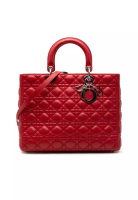 Dior 二手 Dior 大羊皮 Cannage Lady Dior 手袋