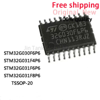 5Pcs New STM32G030F6P6 STM32G031F4P6 STM32G031F6P6 STM32G031F8P6 STM32G030 STM32G031 STM32G TSSOP-20