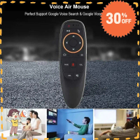 Bền bỉ Chuột không khí G10S Điều khiển từ xa bằng giọng nói Phổ quát Lệnh thoại Điều khiển từ xa khô