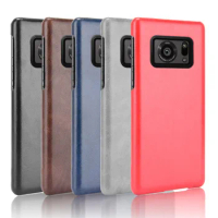 For Sharp Aquos R6 SH-51B Case Pattern Litchi Skin PU Leather and PC Book Cover For Sharp Aquos R6 P