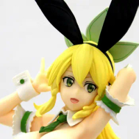 28CM Sword Art Online Kirigaya Suguha Bunny Ver Makaizou Genuine Collection PVC Anime 18+ Action Figure A-0217