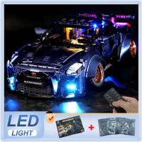 DIY RC LED Light Kit For LEGO 10221 Technical Sports Car (Only LED Light,Without Blocks Model)