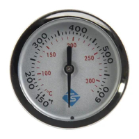 Grill Thermometer For Weber Q120 Q220 Q300 Q320 Grills For Weber Spirit 200 300 Series Grills For Weber Genesis Grills