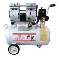 ปั๊มลม Oil Free รุ่น XDW850-30L(V.3) 1.25 HP กำลัง 850 วัตต์ ขนาด 30 ลิตร สีขาว