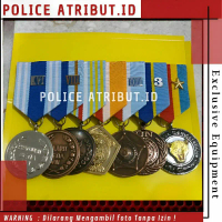 Satyalencana Mendali PDU Set TNI 8 16 Tahun Wira Dharma Veteran Santi Darma Monusco Congo