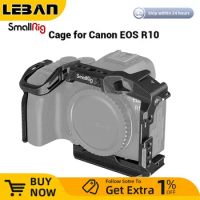 SmallRig Cage R7 R10 “Black Mamba” DSLR Camera Cage for Canon EOS R7 Full Cage 4003 for EOS R10 Cage 4004 Camera Rig for Vedio