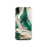 【iDeal Of Sweden】iPhone XR 6.1吋 北歐時尚瑞典流行手機殼(金色翡翠大理石)