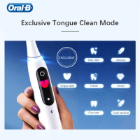 Oral-B IO 9 Electric Toothbrush 7 Modes 3D Teeth Tracking Replace Ultimate Clean Brush Heads Quick Magnetic Charging Travel Case