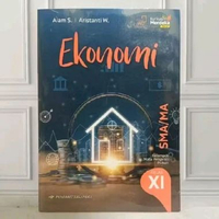 Buku Pelajaran Kelas 2/11 untuk SMA/MA Kurikulum Merdeka - Erlangga Ekonomi Rev