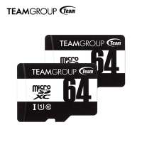 [超值二入組]Team 十銓 ELITE Micro SDXC 64G UHS-I U1 C10 記憶卡(含轉卡)