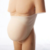 7900g super big fake pregnant belly realistic silicone stomach tummy twins 8~10 month silicone False pregnancy