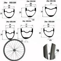29 carbon mtb wheels tubeless mountain bike wheel width 30mm 27mm depth 25mm disc mtb wheelset 12x100 15x100 12x142 12x148 700C