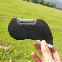 【特價】黑色通用高爾夫球杆套 杆頭套 透明可見 鐵桿套帽套 高爾夫球頭保護套 #高爾夫球袋 高爾夫球 高爾夫球杆袋 高爾