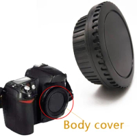 For Canon 700D70D 6D2 5D4 1DX DSLR Rear Lens Cap And Camera Body Cap Set Cover Protector With Logo