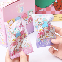 New Sanrio Eraser Kawaii Anime Cinnamoroll Pochacco kuromi hangyodon Mymelody Little Twin Stars PomPom Purin Cute Cartoon Image Eraser Student Supplies Campus Gift Stationery