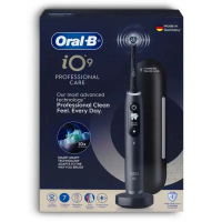 Oral-B iO Series 9 智能電動牙刷 (2026版) New version ( 4刷頭組 + 旅行充電器 )  黑色(香港行貨)      
