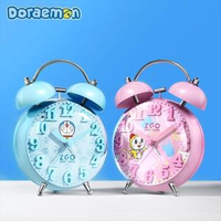 【Doraemon 哆啦A夢】夜光照明 大音量卡通鬧鐘(兒童 學生)