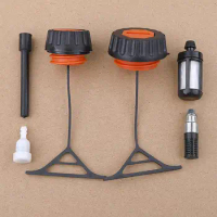 Gas Fuel Cap & Oil Cap For Stihl 020 021 023 024 025 026 028 034 036 038 042 048 AV Super Replace 00