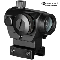 FIRE WOLF 1X22 Hunting tactical Airsoft pistol red dot sight holographic Reflex Optical sight Spotting scope for rifle hunting