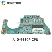 NOKOTION For Dell Inspiron 5576 Laptop motherboard Radeon RX 560 GPU A10-9630P CPU DDR4 DAAM9CMBAD0 CN-0H45TD 0H45TD H45TD