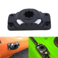 Inflatable Kayak Rod Holder Mount Base Boat Canoe Slide Rail Nylon Kayak Accessories Without Screws