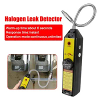 WJL-6000 Freon Leak Halogen Gas Tester HVAC Refrigerant AC Sniffer R22 R410A R134A High Accuracy Gas Analyzer CFC HFC