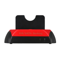 HDD Docking Station Dual Hard Disk Drive Docking Station Base for 2.5 Inch 3.5 Inch IDE/SATA USB 2.0 HDD Docking Station