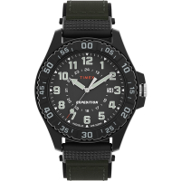 TIMEX  天美時 遠征系列  42毫米戶外手錶 (黑x墨綠 TXTW4B26400)