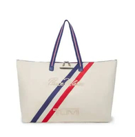 TUMI I MCLAREN Just In Case Tote Bag - Tote Bag Wanita - Vintage Stripes