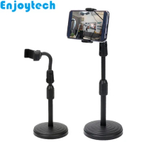 Extendable Desktop Mounts Holder Monopod for iPhone Xiaomi Huawei Samsung Android Mobile Phones Tripod Stands for Video Bloggers
