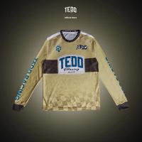 TEDD RACING JERSEY | LONG-SLEEVE | MESH FABRIC | BREATHABLE | LIGHTWEIGHT